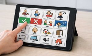 Comunicació augmentativa (SAAC) amb tauleta en intervenció logopèdica en síndrome de Kleefstra